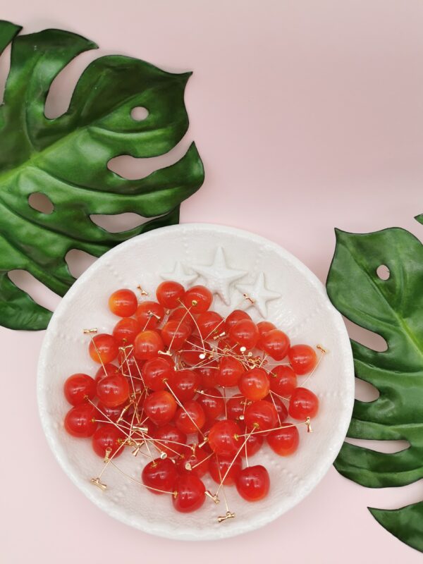 Acrylic Cherry Earrings - Image 9