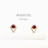 Boho Triangle Stud Earrings - Image 3