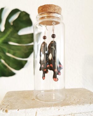 Handmade Real Butterfly Earrings - Common Windmill