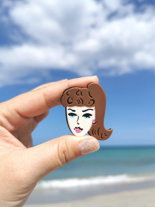 Girl Statement Stud Earrings - Image 9