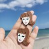 Girl Statement Stud Earrings - Image 8