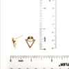 Boho Triangle Stud Earrings - Image 6