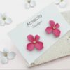 Flower Stud Earrings - Image 2