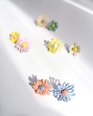 Mix and Match Daisy Stud Earrings