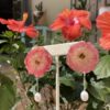 Handmade Real Flower Earrings - Rose - Image 5