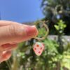 Strawberry Hoop Earrings - Image 2