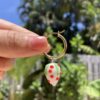 Strawberry Hoop Earrings - Image 4
