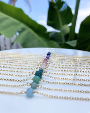 Handmade Gem Stone Bracelet
