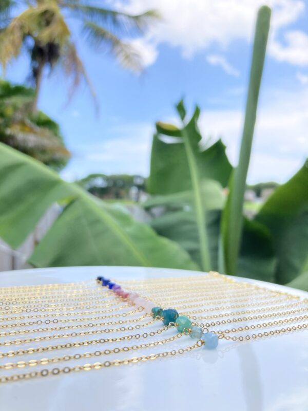 Handmade Gem Stone Bracelet - Image 8