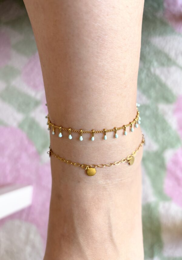 Stainless Steel Anklet - Matches Shape - Image 4