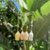 Handmade Real Flower Earrings - Canterbury Bells - Image 2