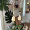 Handmade Real Flower Earrings - Canterbury Bells - Image 4