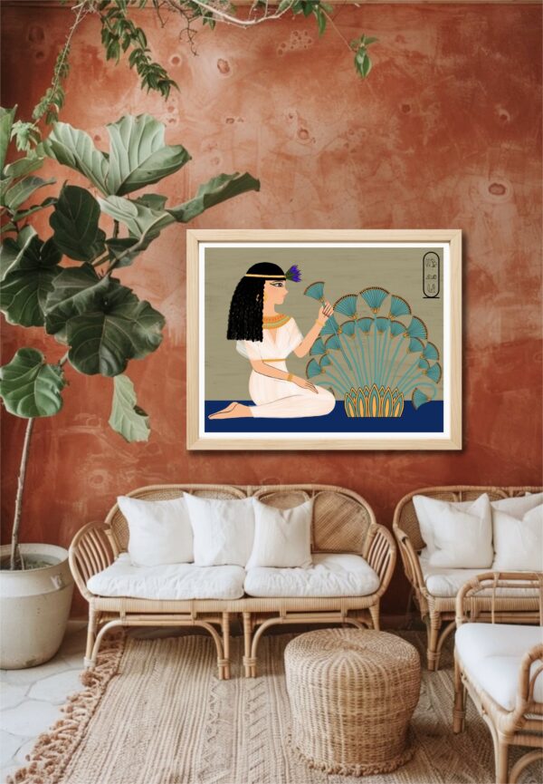 Original Art Print - Sunset and Papyrus - Image 14