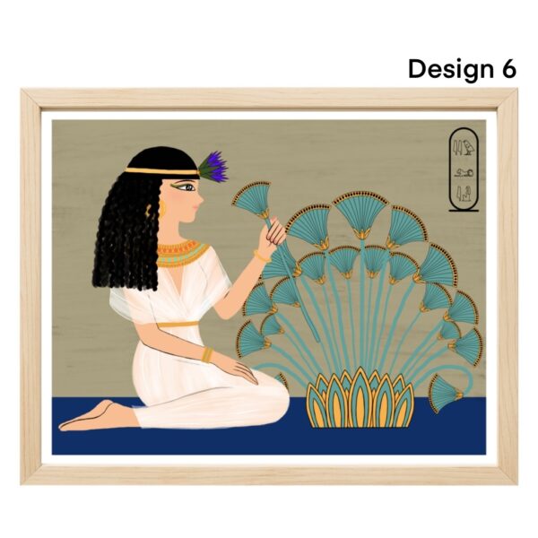 Original Art Print - Sunset and Papyrus - Image 7
