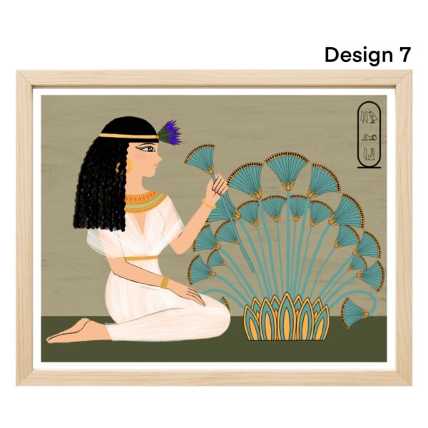Original Art Print - Sunset and Papyrus - Image 8