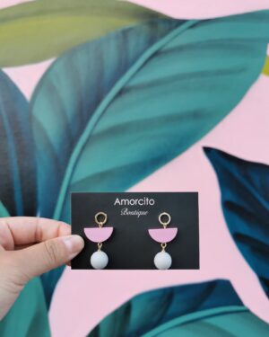 Pastel Geometric Earrings
