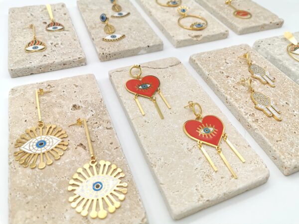 Evil Eye Earrings Collection 1