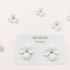 Flower Stud Earrings - Image 9