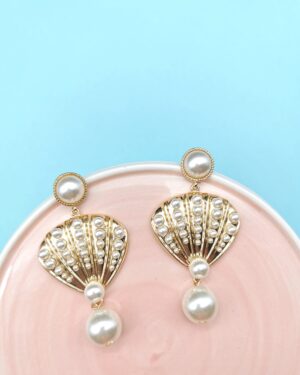 Seashell Drop Earrings