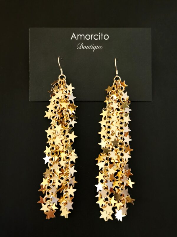 Star Fringe Earrings