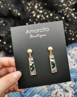 Moon and Cloud Earrings