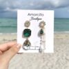 Luxury Asymmetric Rhinestone Earrings - Image 4