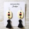 Handmade Polymer Clay Earrings -  Japanese Culture Inspiration - Image 5