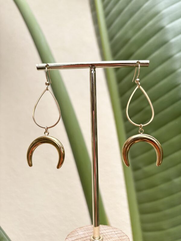 Boho Style Geometric Earrings - Tribe Moon - Image 2