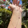 Boho Style Ultra Thin Necklace - Stainless Steel Necklace/Kyanite/Aquamarine/Turquoise/Rubellite/Amethyst - Image 10