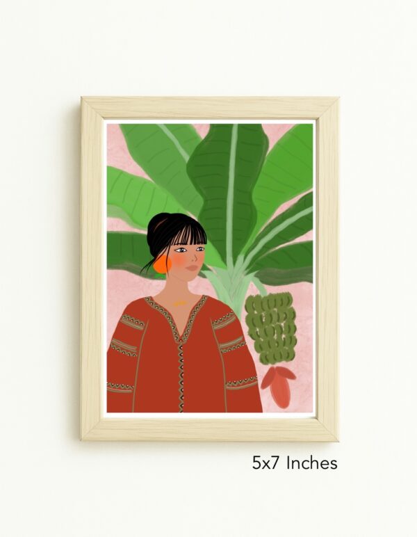 Original Art Print - The Banana Tree - Image 2