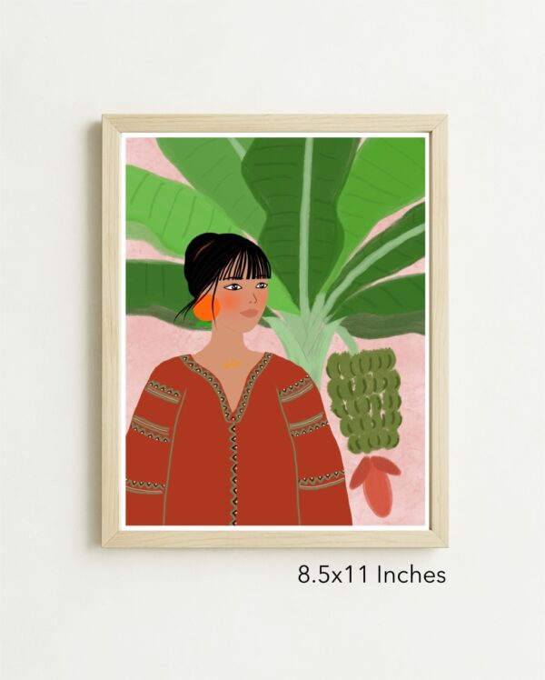 Original Art Print - The Banana Tree - Image 3