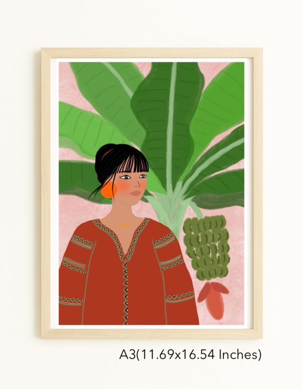 Original Art Print - The Banana Tree - Image 4