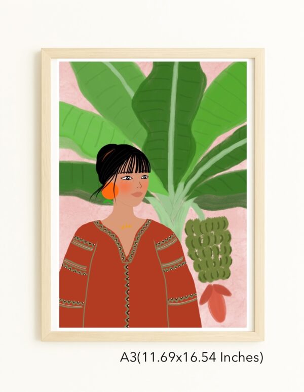 Original Art Print - The Banana Tree - Image 4