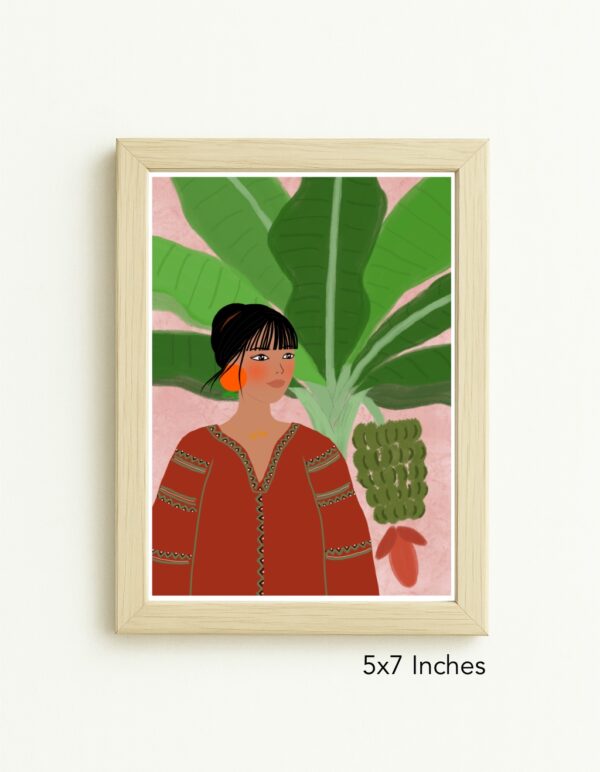 Original Art Print - The Banana Tree - Image 2