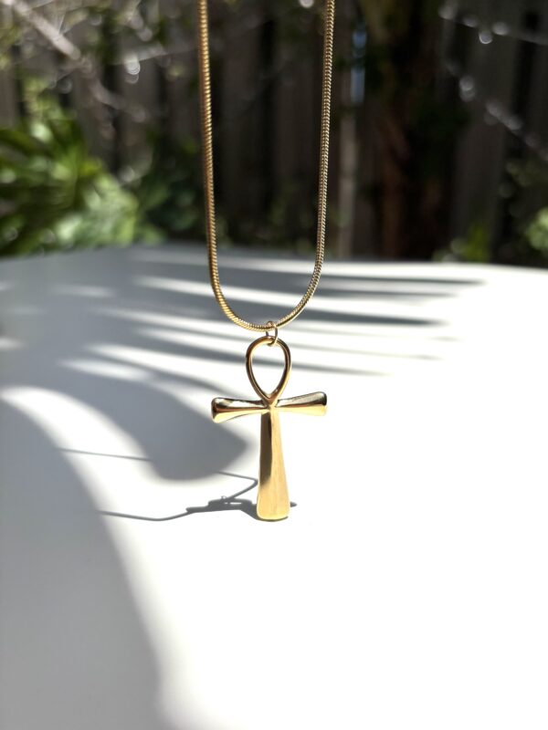 Boho/Egyptian Style Necklace - Ankh Cross/Necklace for Her and Him - Image 9