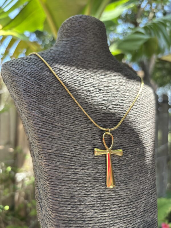 Boho/Egyptian Style Necklace - Ankh Cross/Necklace for Her and Him - Image 6