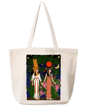 Canvas Bag - Egypt/Isis and Nefertari