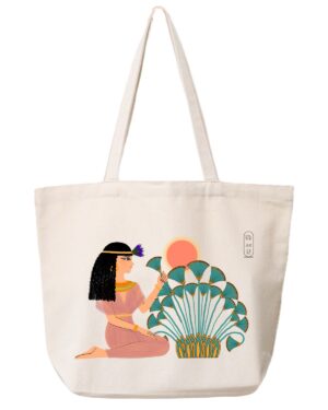 Canvas Bag - Egypt/Papyrus and Sunset